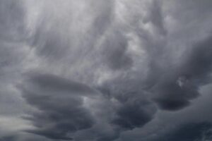 朝から曇り模様…☁️